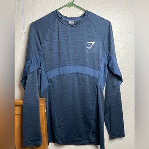 Gymshark Element Compression Dry Men’s Long Sleeve Shirt Men’s size Large